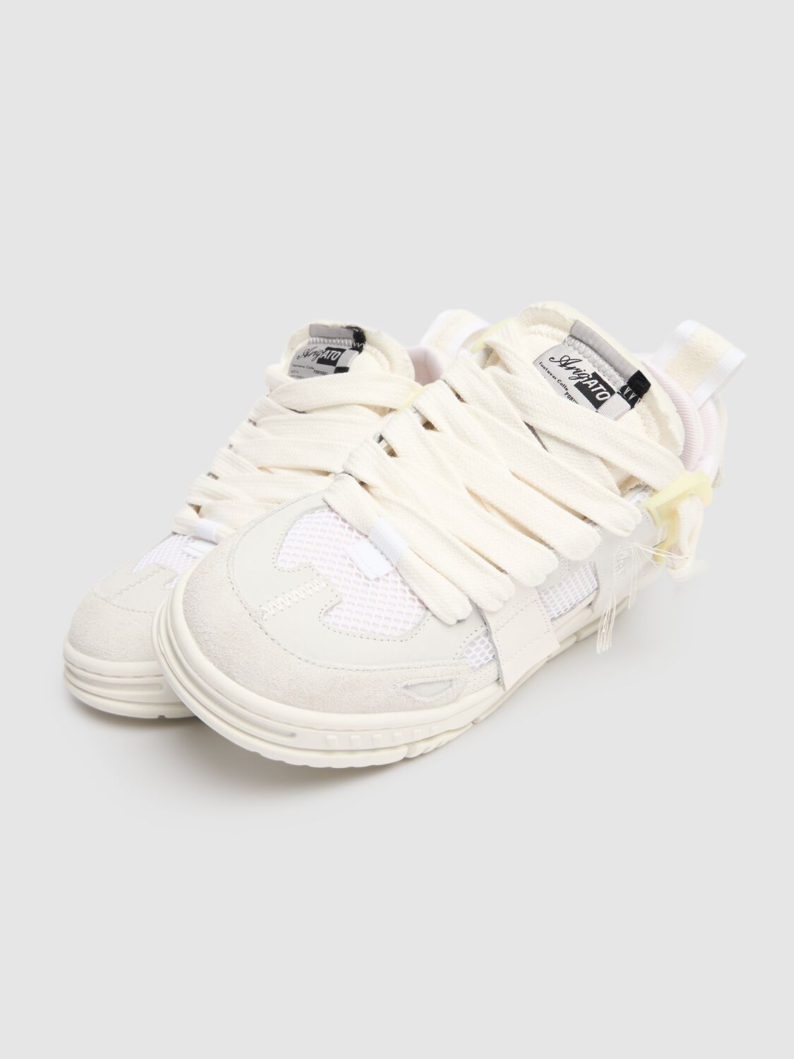 Axel Arigato Area Patchwork Sneakers In White