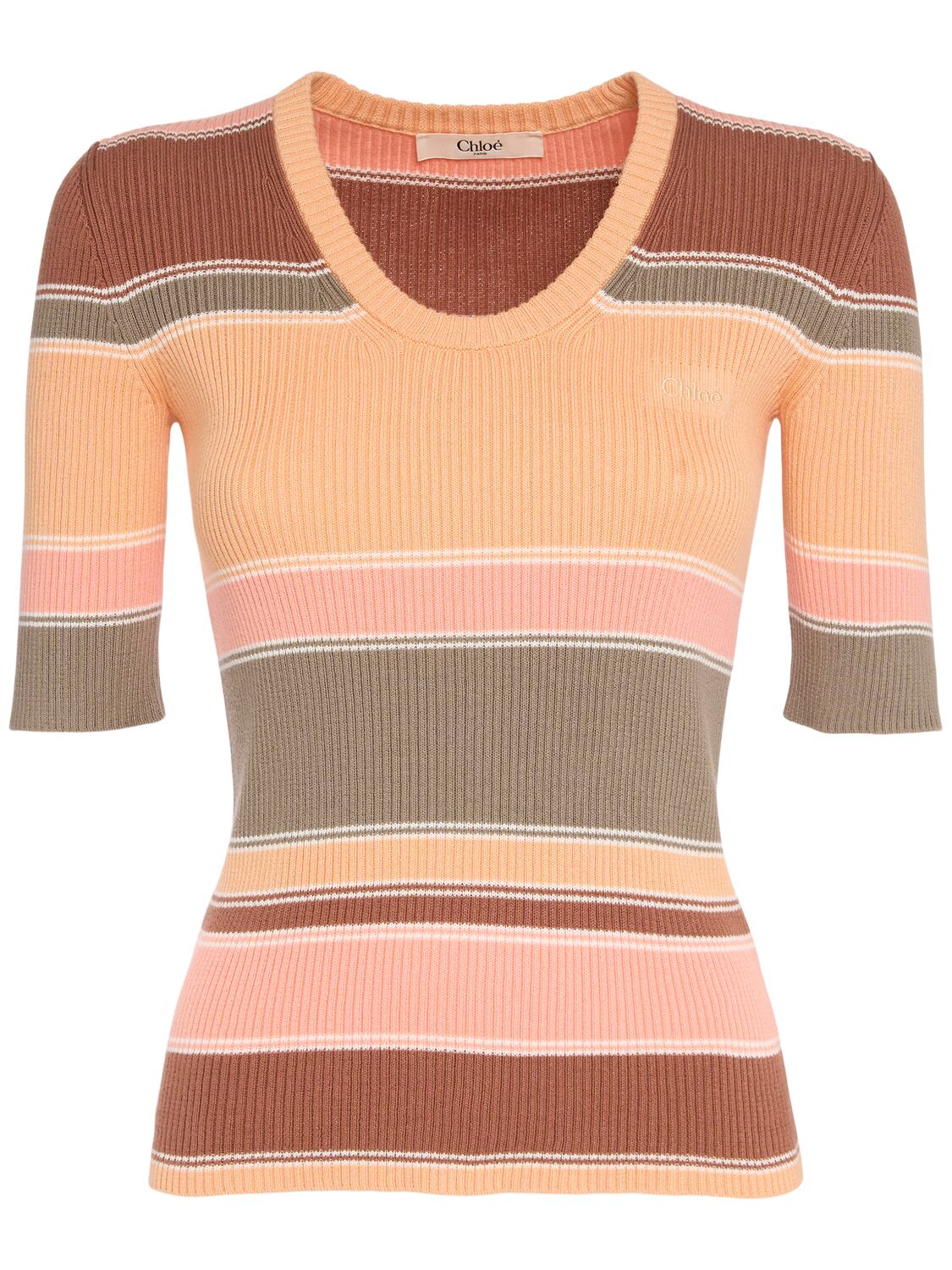 Chloé Cotton Knit Top