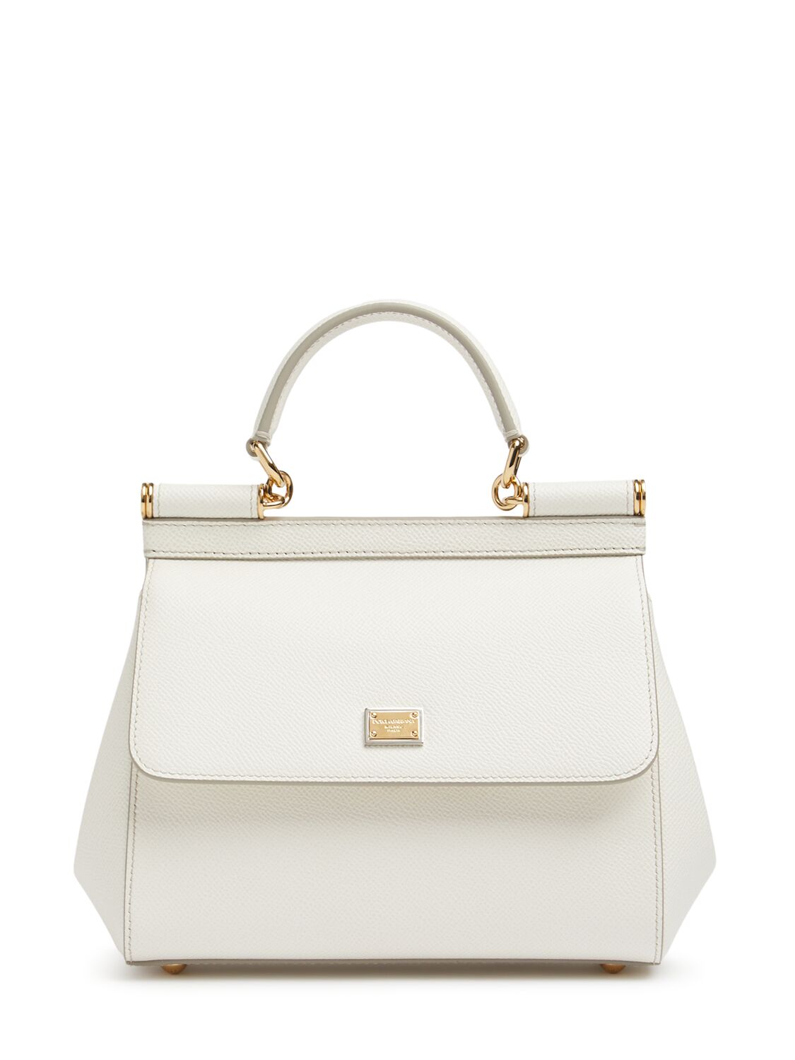 Medium Sicily Dauphine Leather Bag