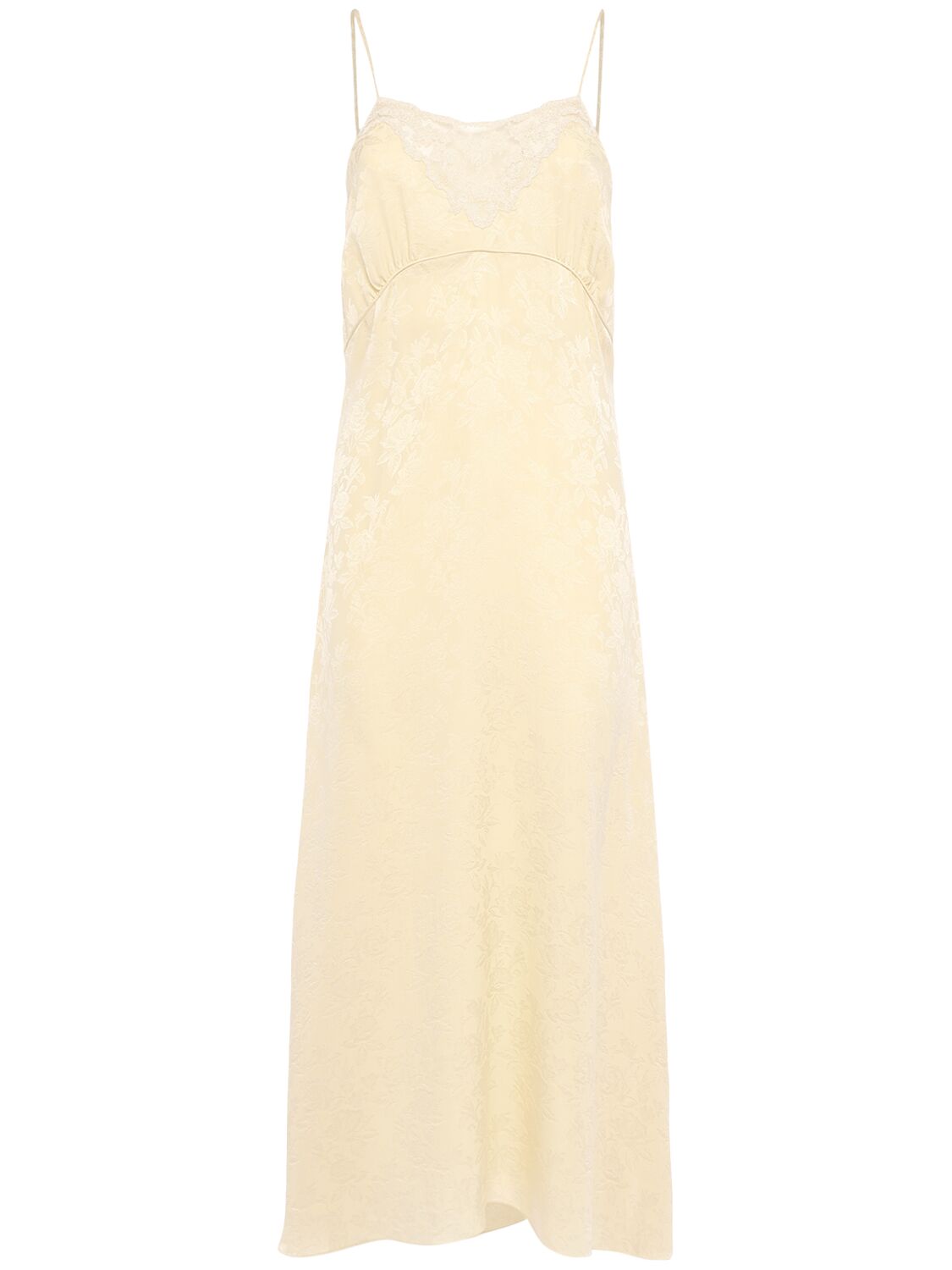 Chloé Silk Jacquard Long Dress