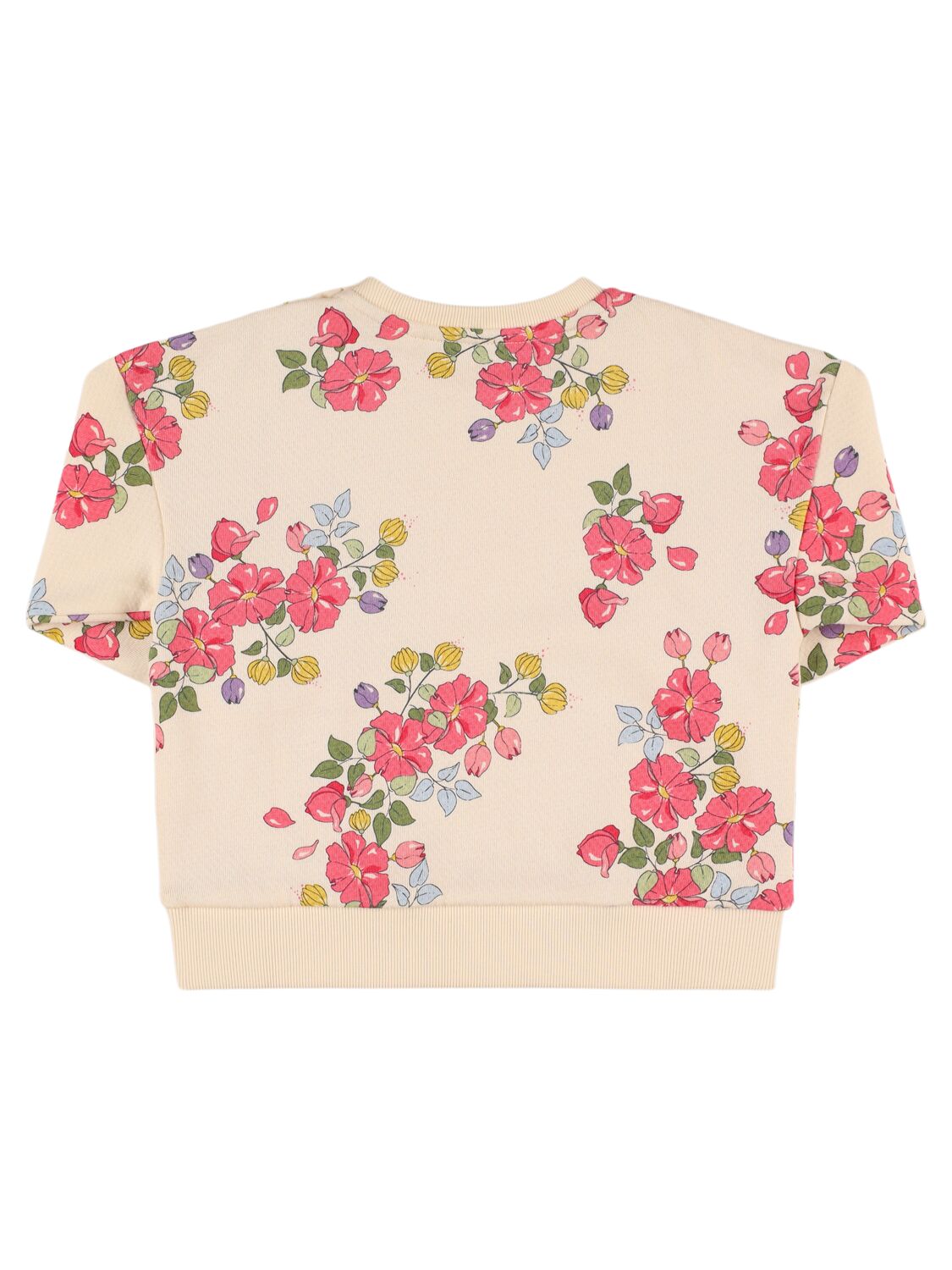 Konges Sløjd Floral Print Cotton Crewneck Sweatshirt In Multicolor