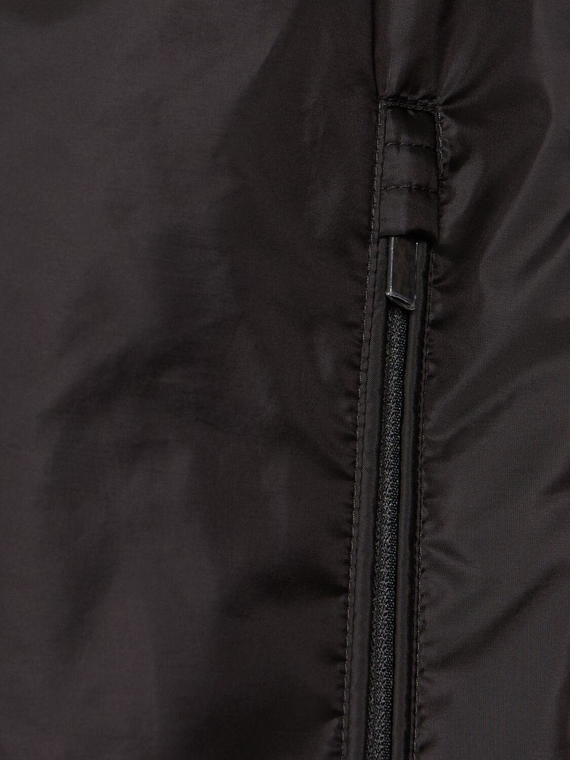 Shop Moncler Nibles Nylon Windbreaker Jacket In Black