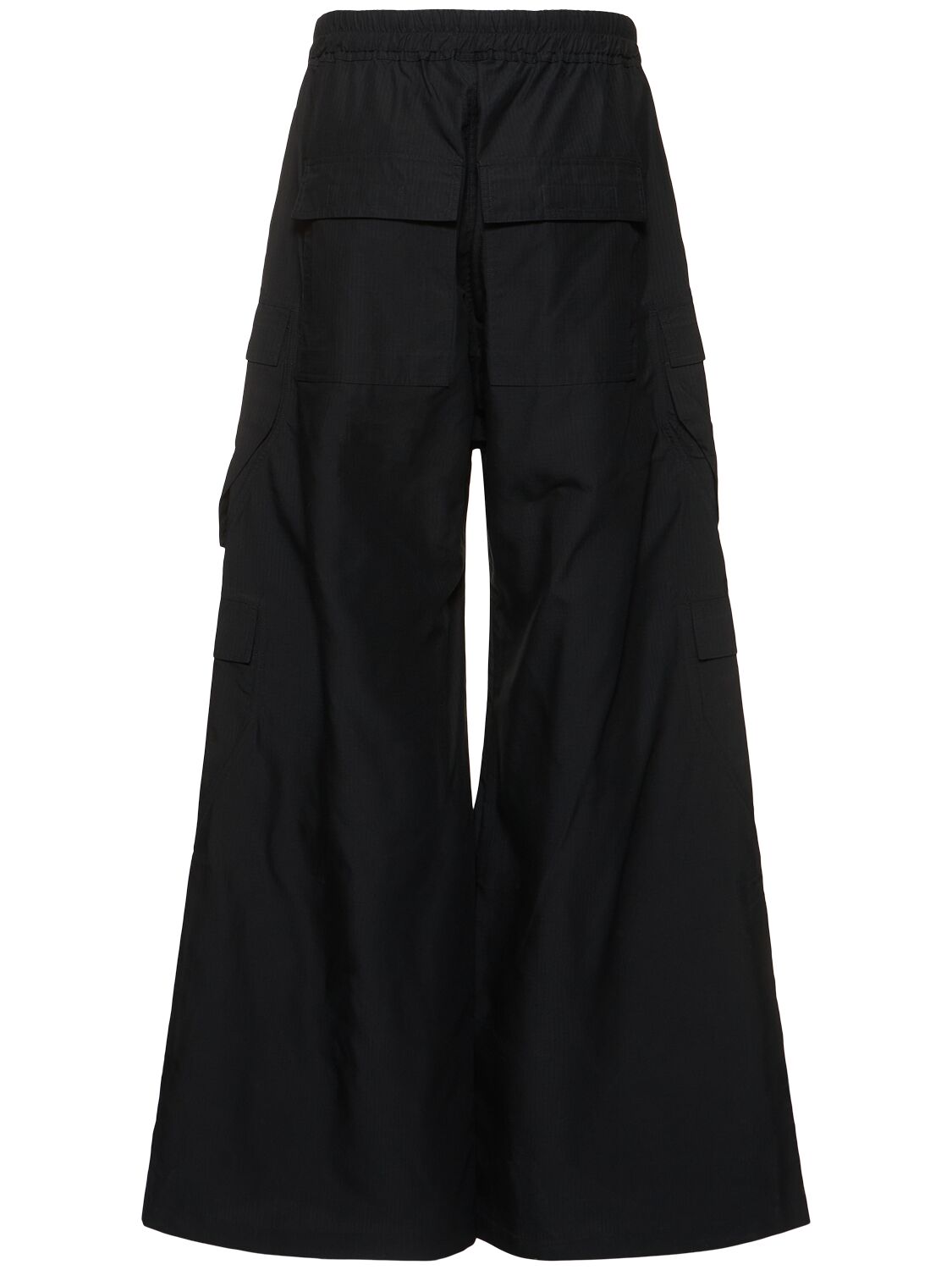 Rick Owens Drkshdw Drkshdw By Rick Owens Relaxed Fit Wide Leg Pants In Black