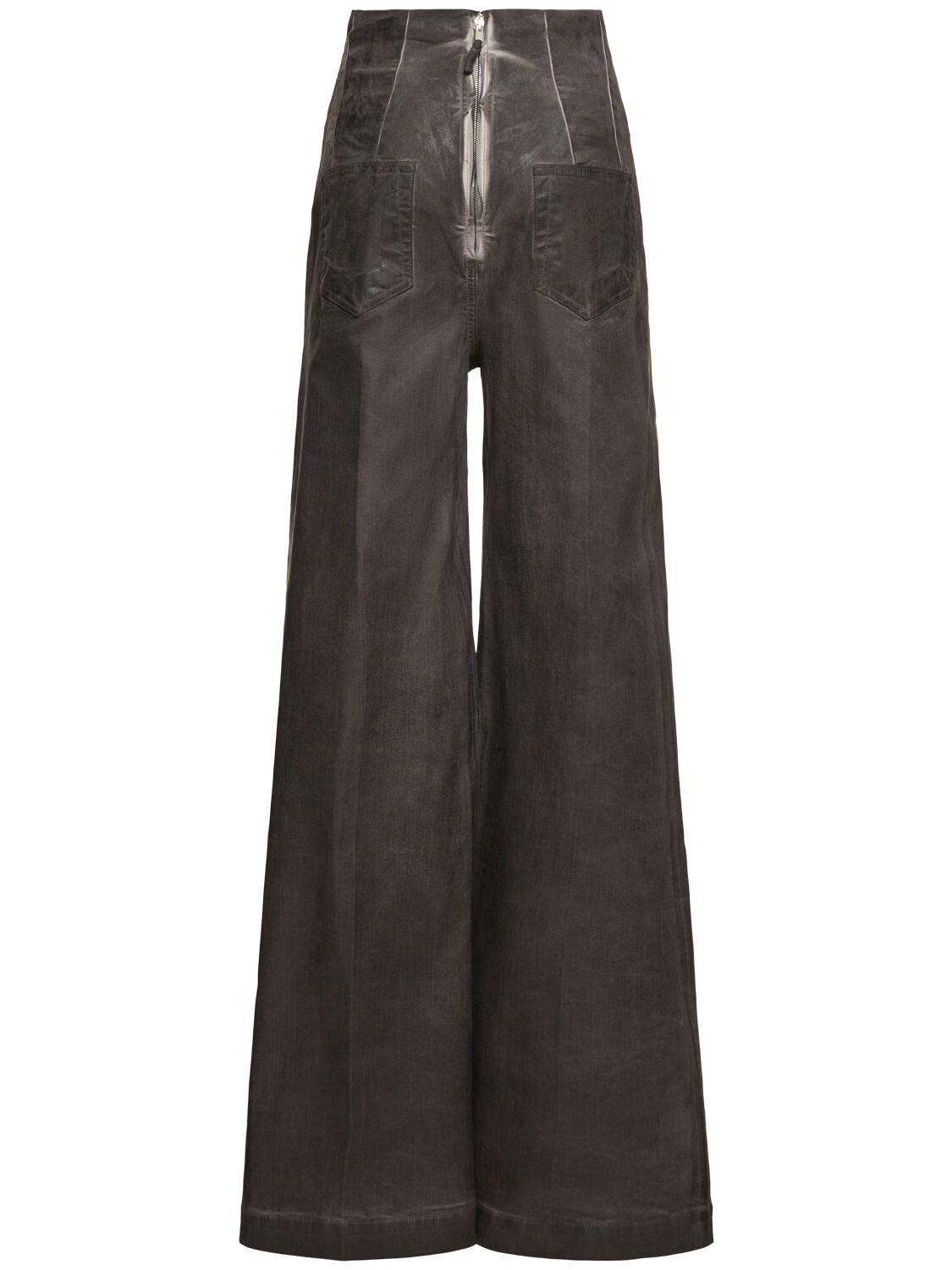 RICK OWENS DRKSHDW DIRT HIGH WAISTED COOPER PANTS 