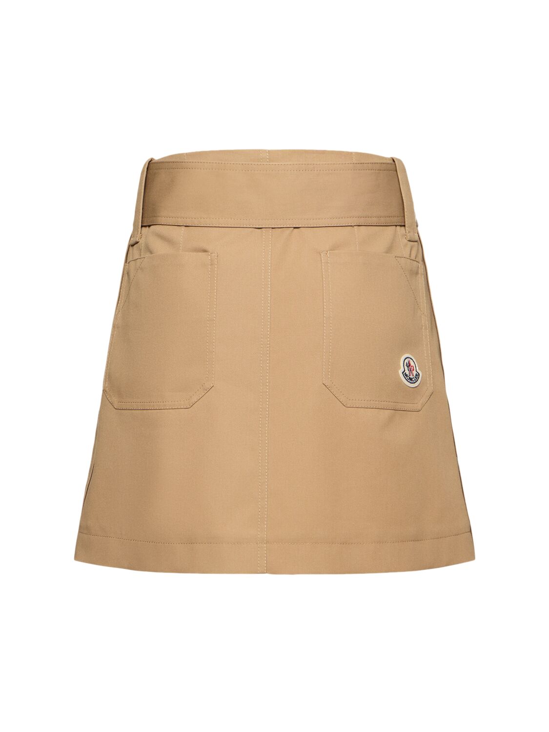 MONCLER TECH & COTTON MINI SKIRT 