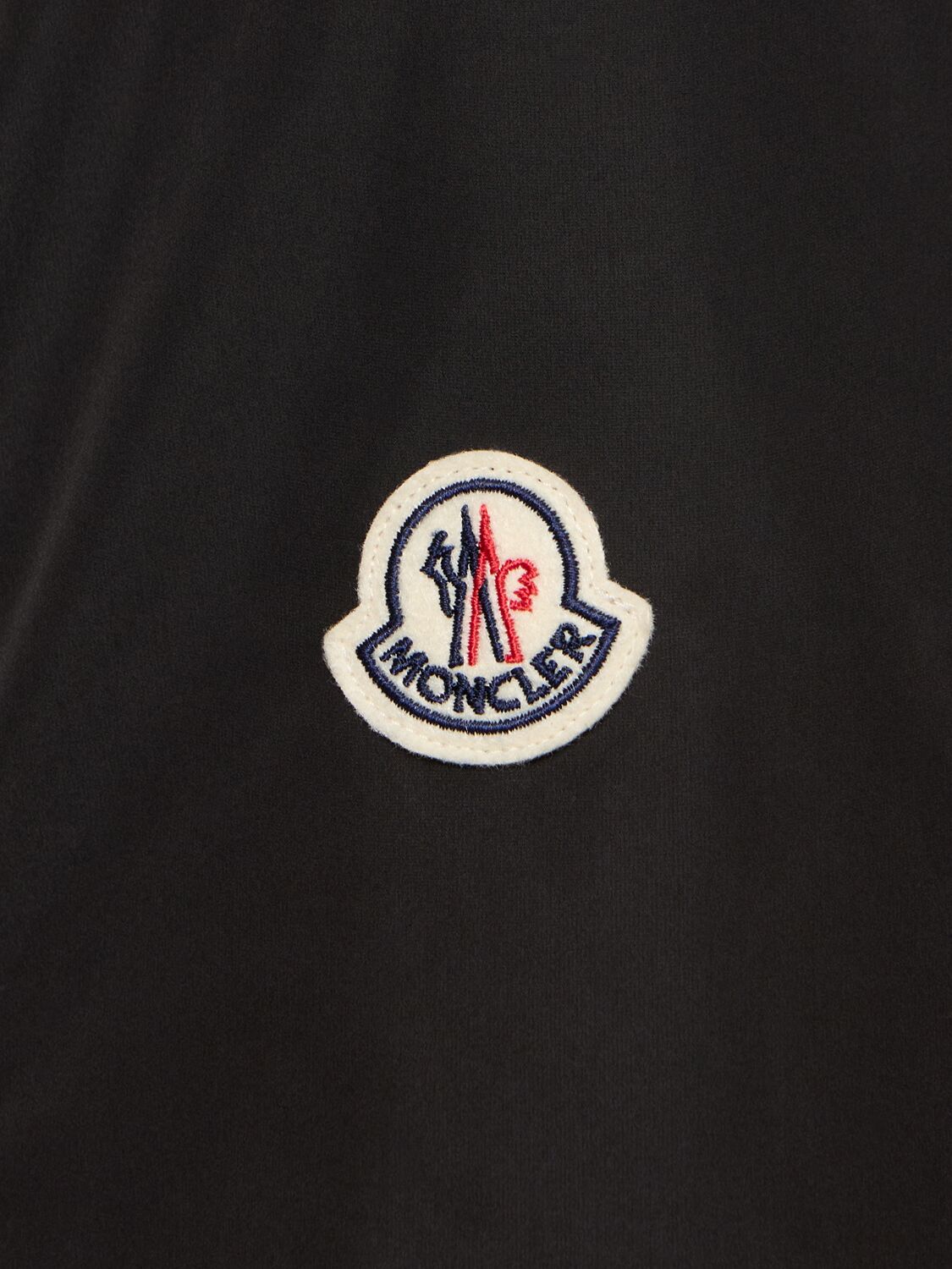 Shop Moncler Enet Hooded Tech Parka Jacket In Black