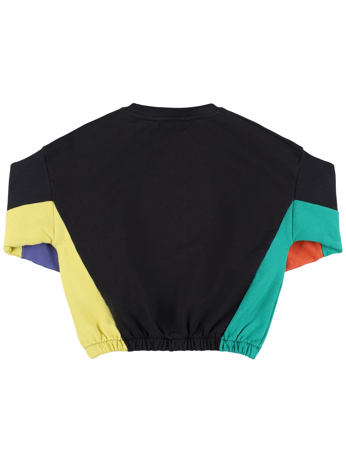 Bobo Choses Printed Stretch Cotton Sweatshirt In Multicolor