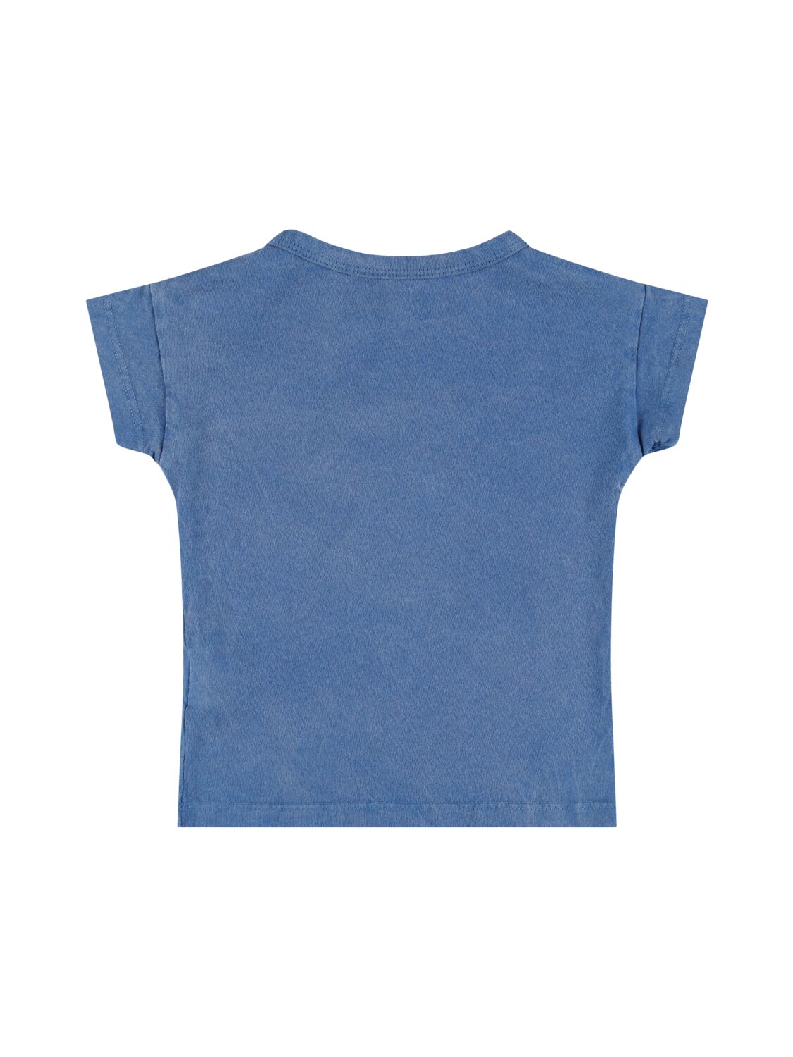 Bobo Choses Printed Cotton Jersey T-shirt In Blue