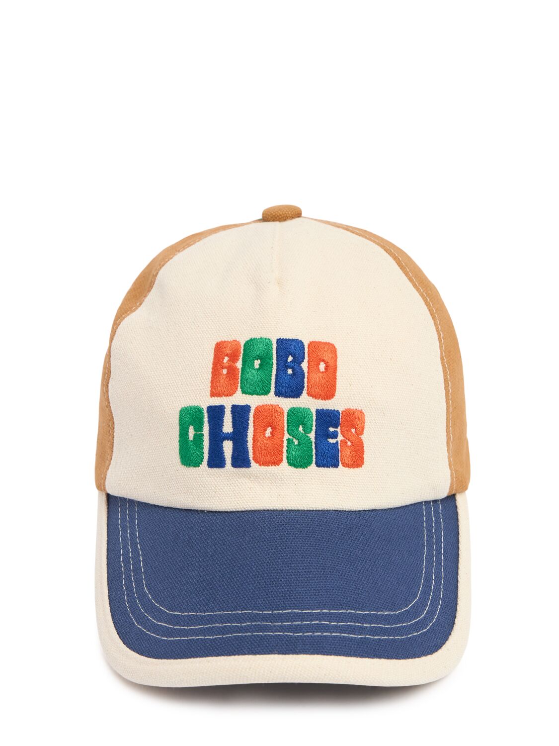 Bobo Choses Logo Mesh Baseball Hat In Red/white