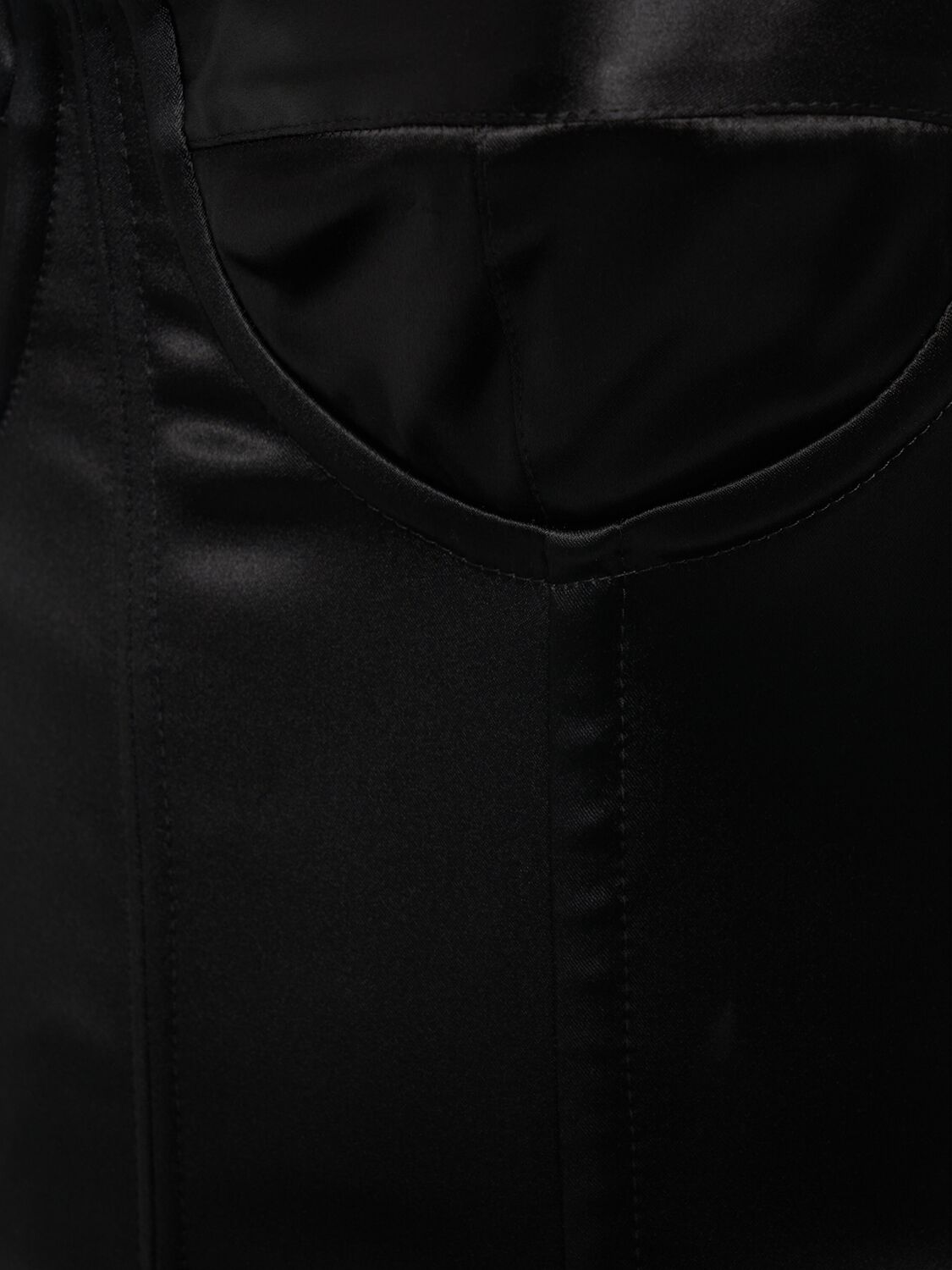 Dolce & Gabbana Satin Midi Dress