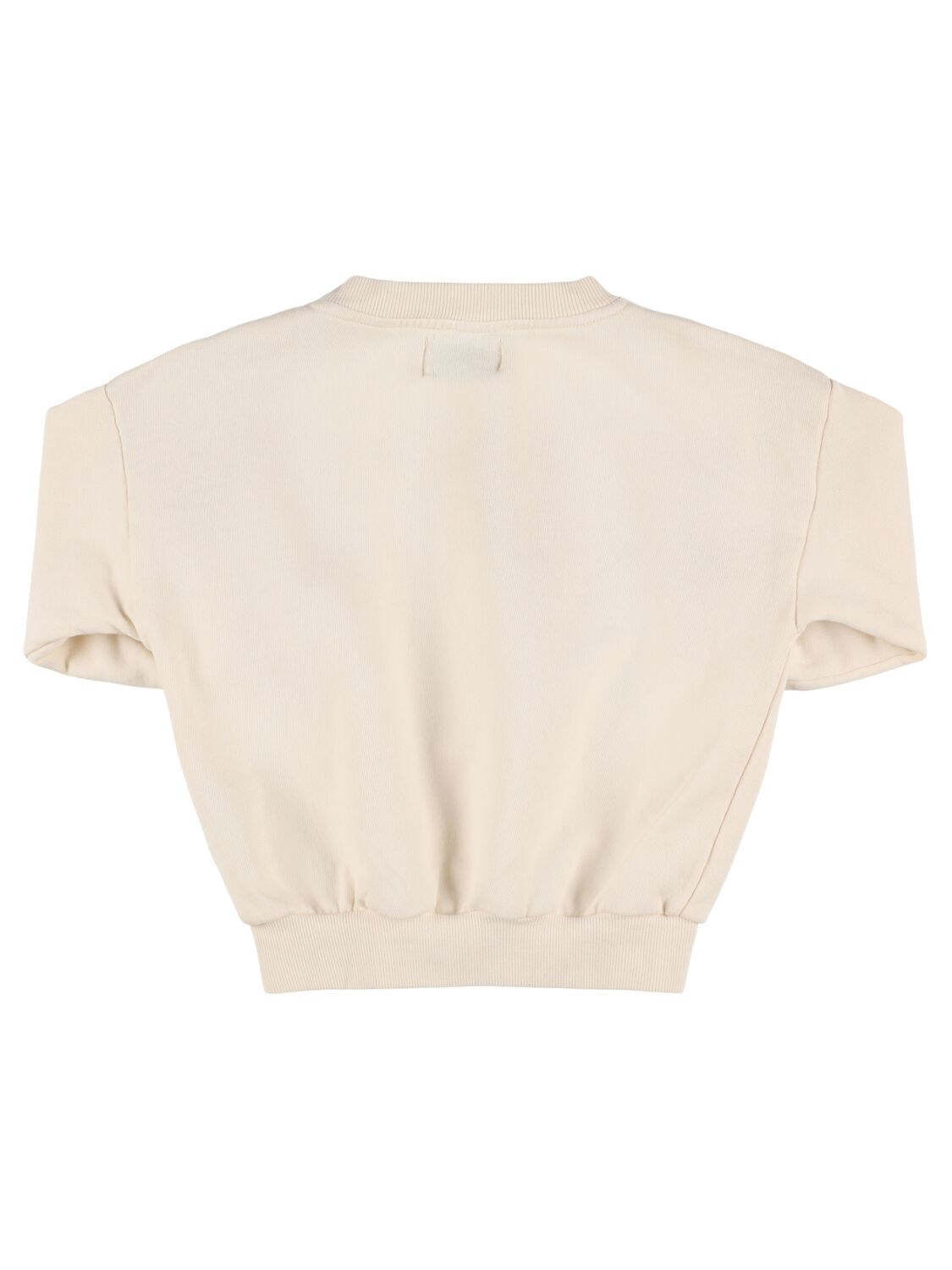 Bobo Choses Printed Cotton Sweatshirt In White