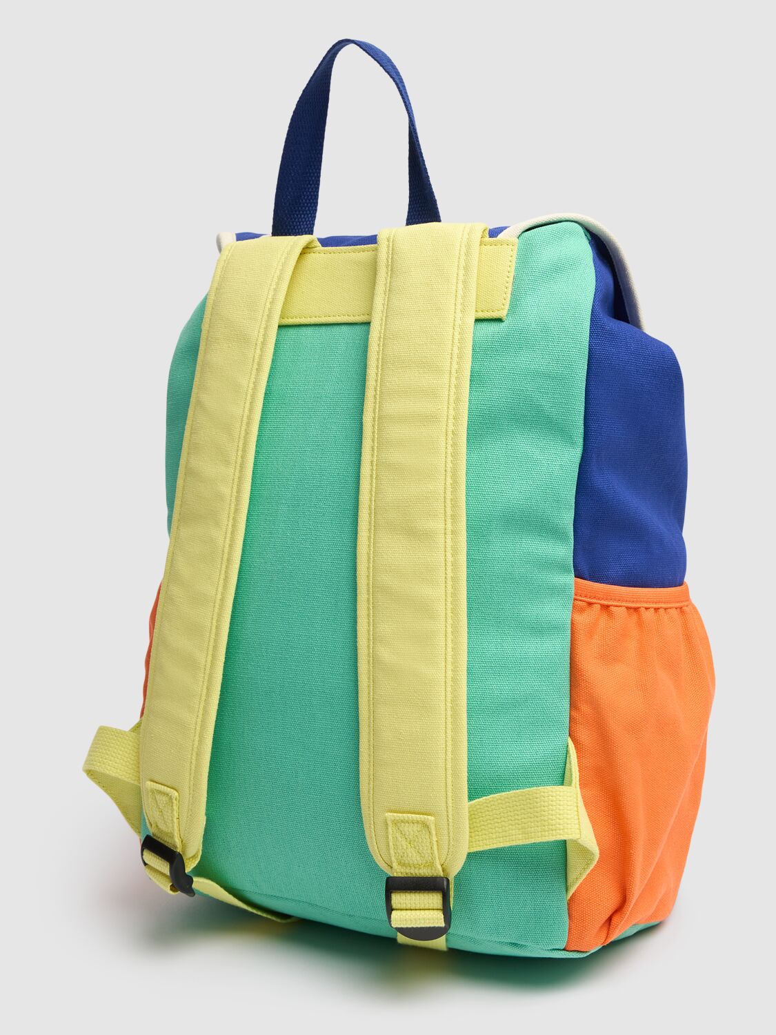 Shop Bobo Choses Cotton Canvas Backpack In 蓝色