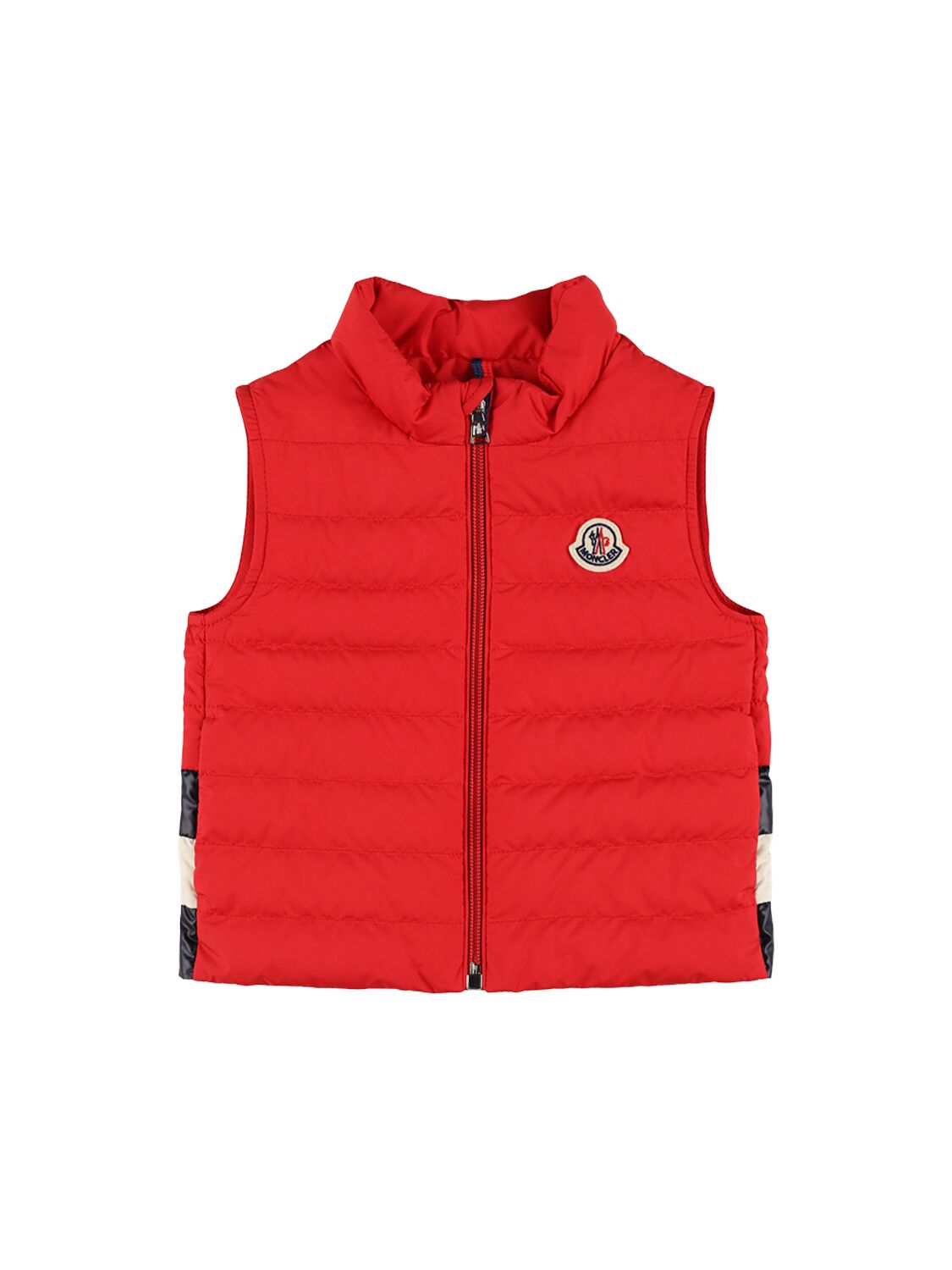Moncler Cliff Tech Down Vest In Red