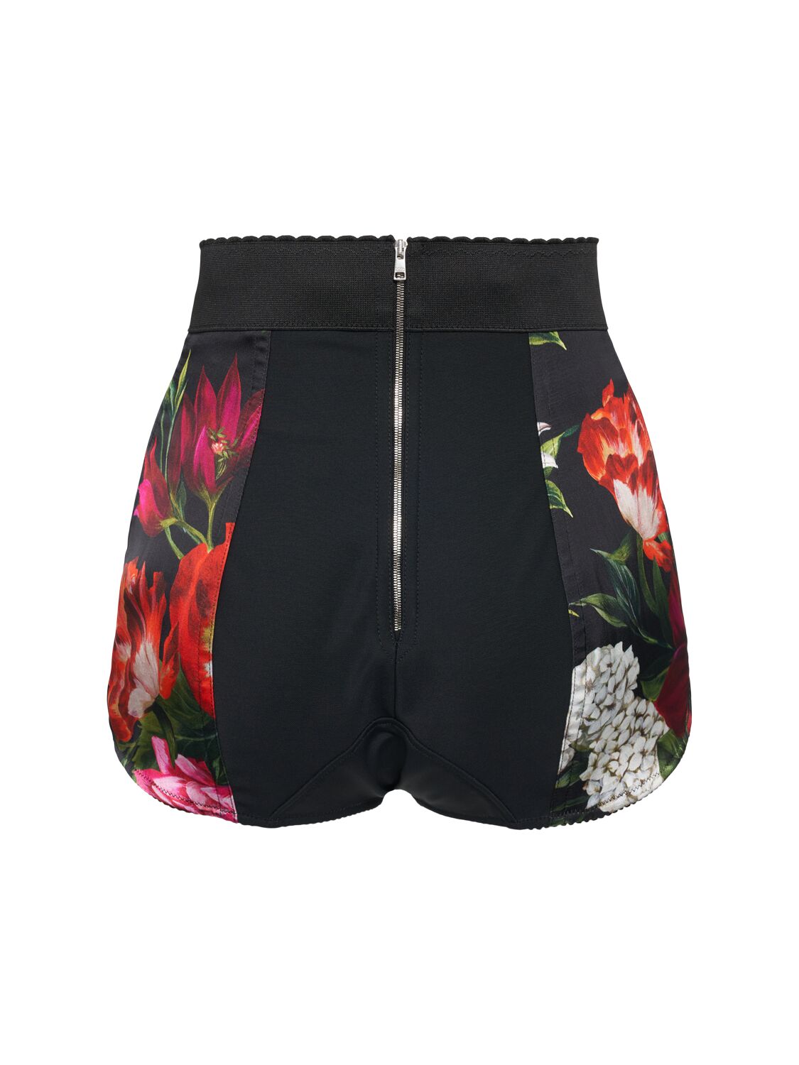 Dolce & Gabbana Printed Satin Shorts
