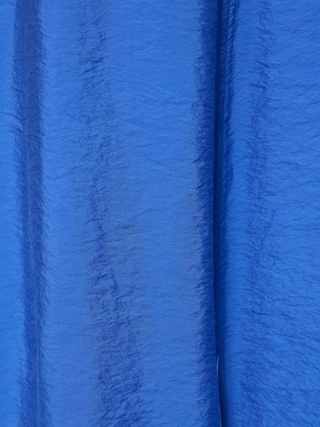 Totême Parachute Silk-blend Maxi Skirt In Blue
