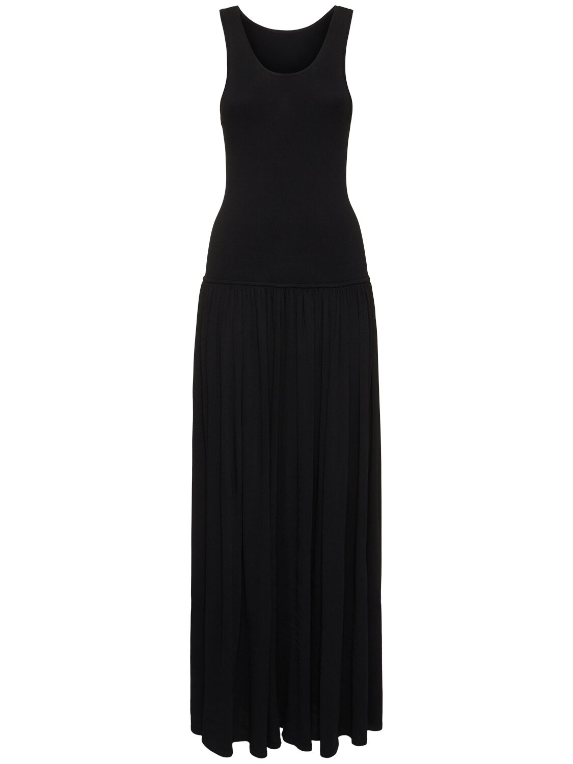 Loulou De Saison Jada Long Knit Dress W/ Dropped Waist