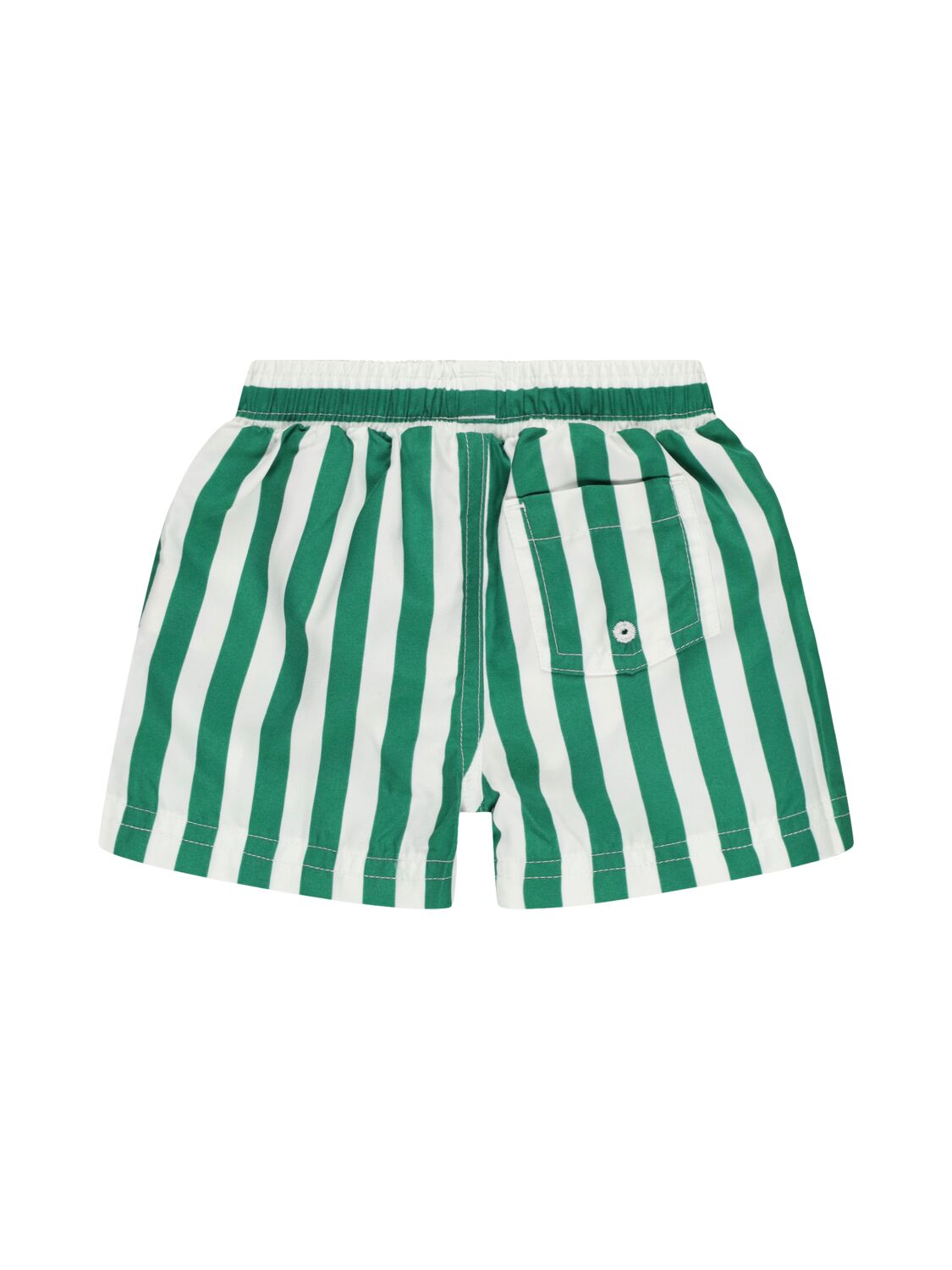 PETIT BATEAU STRIPED LYCRA SWIM SHORTS 
