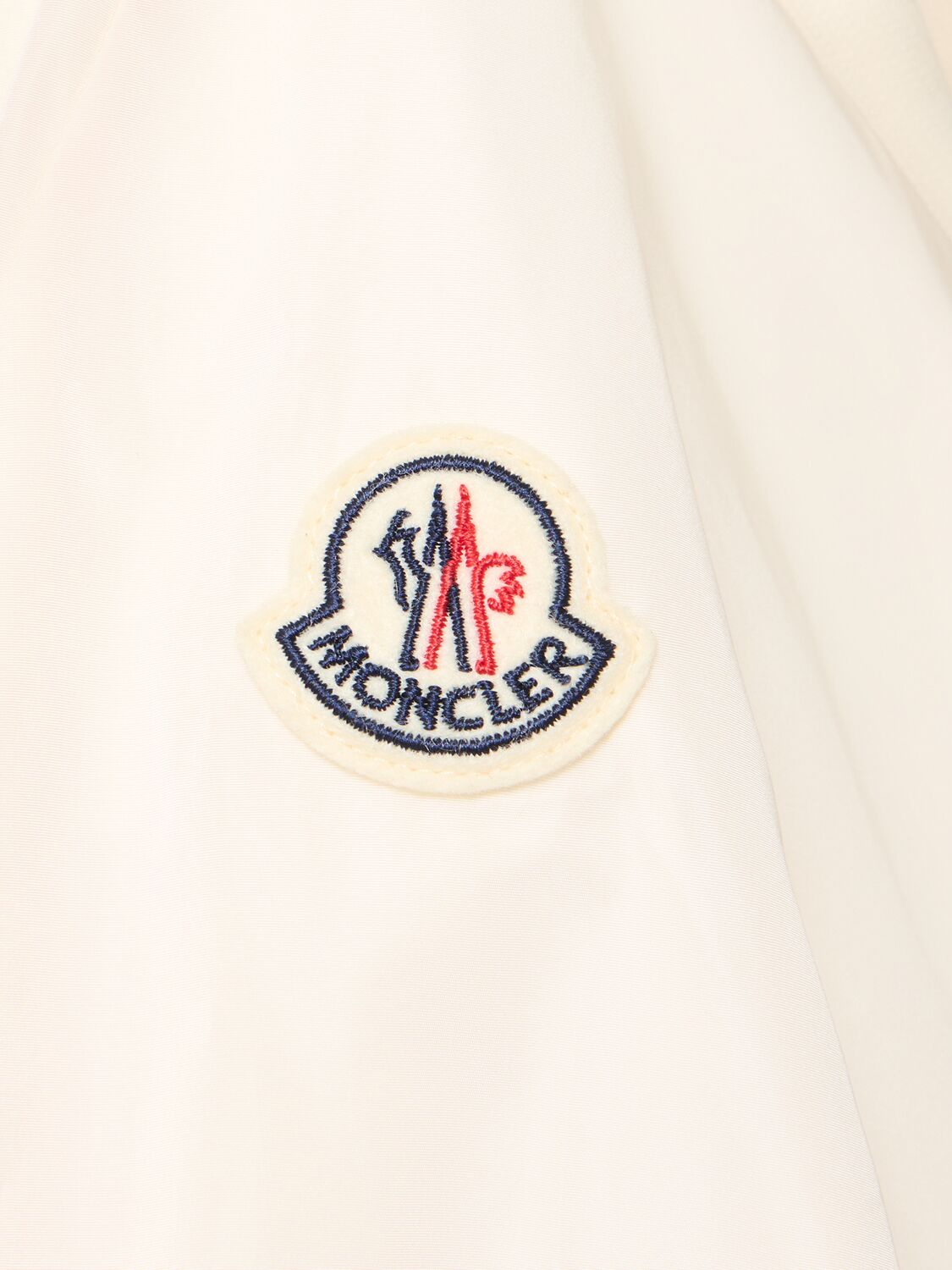 Moncler Puff Sleeve Cotton T-shirt In White