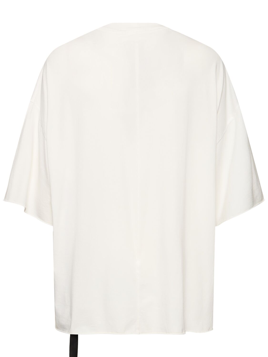 Shop Rick Owens Drkshdw Tommy T Cotton T-shirt In Milk/pearl