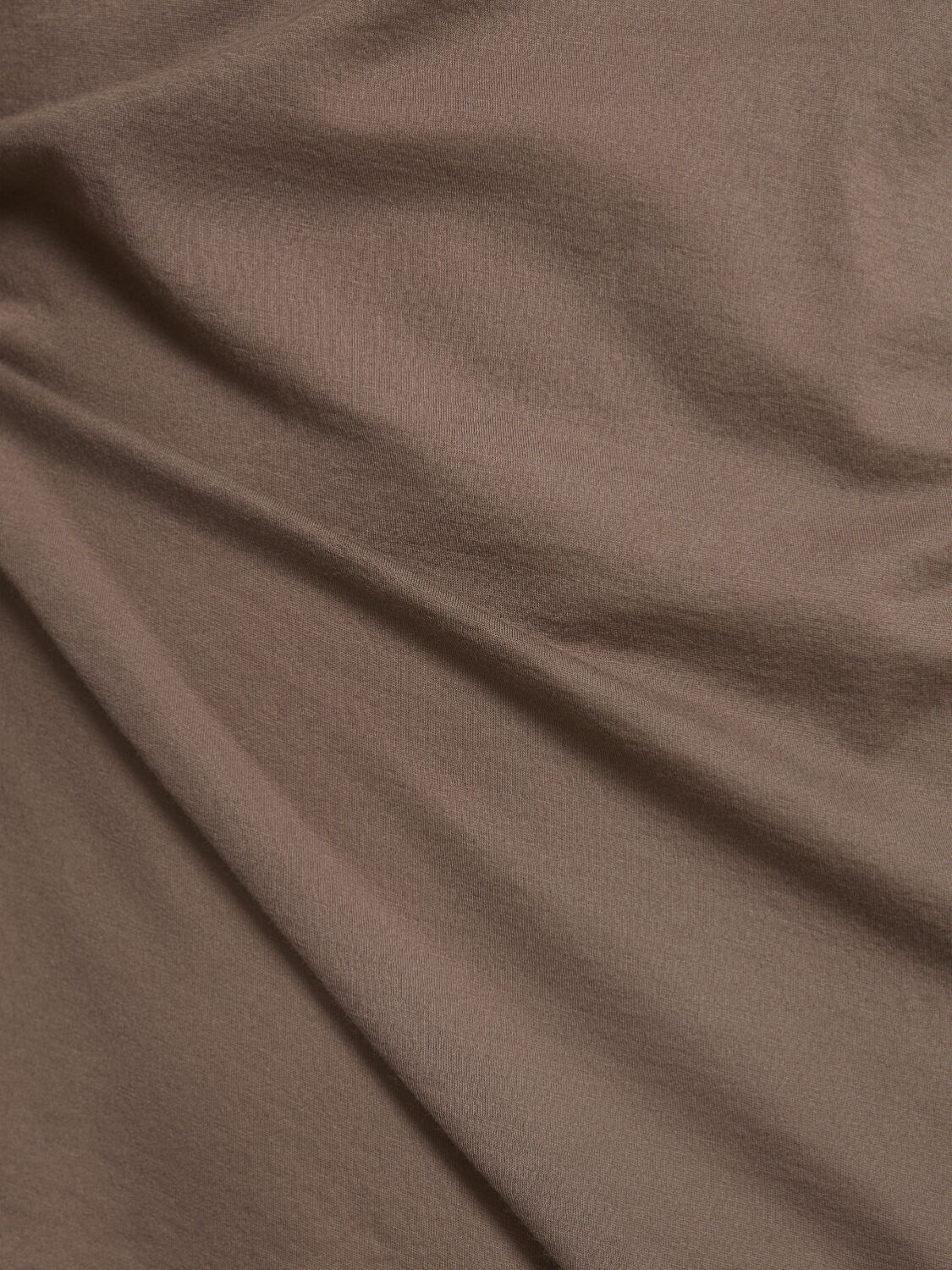 Shop Rick Owens Drkshdw Level T Distressed T-shirt In Dust