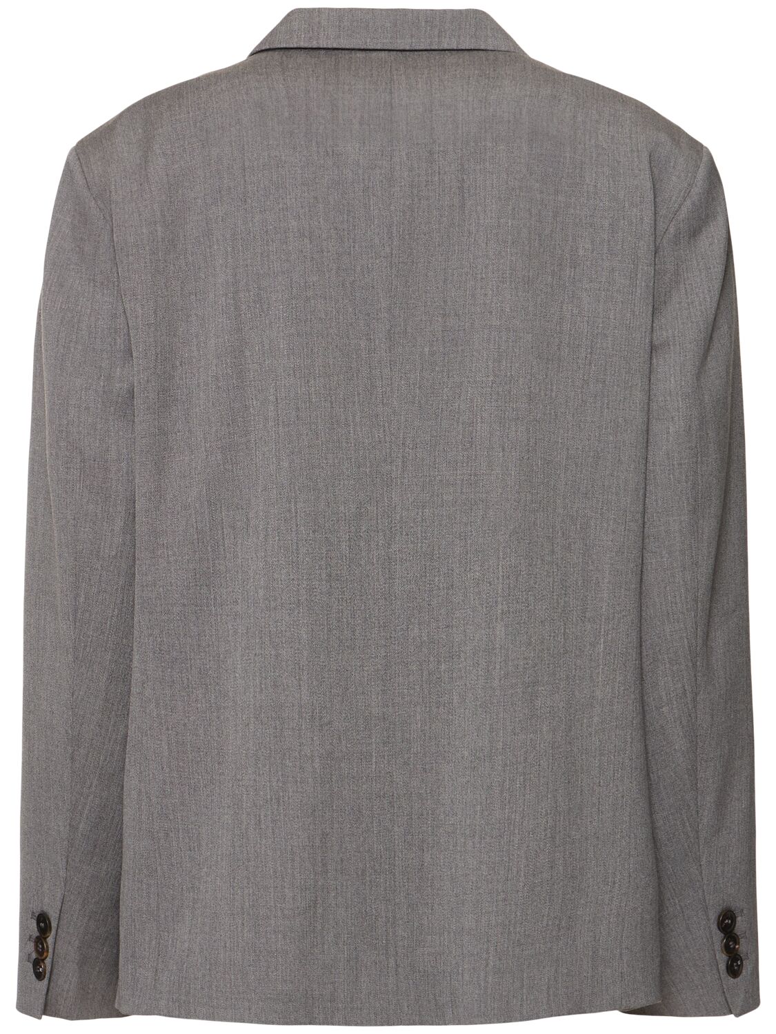Low Classic Classic Wool Blend Blazer In Grey