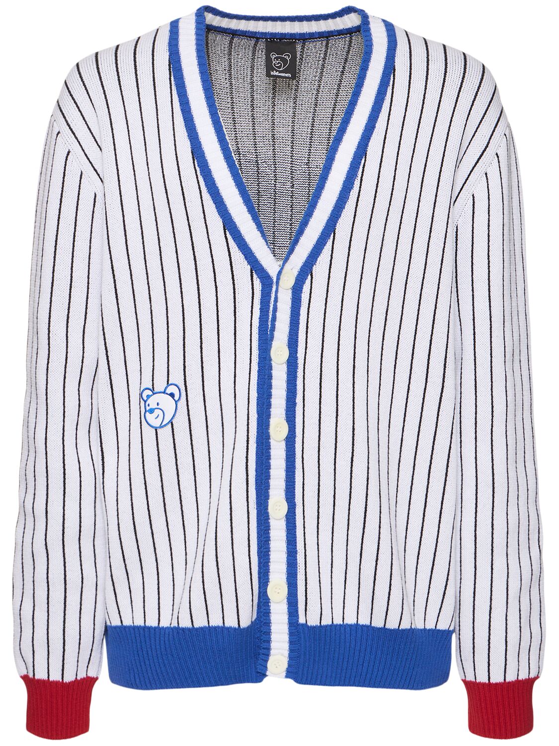 Unisex Striped Cotton Cardigan