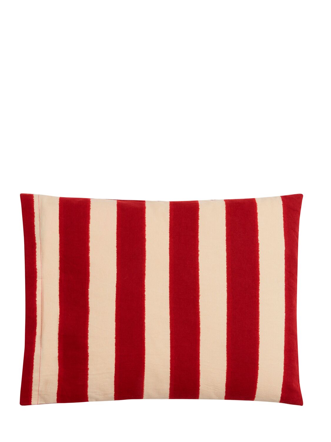 Lisa Corti Nizam Stripes Green Baby Cushion In Multi