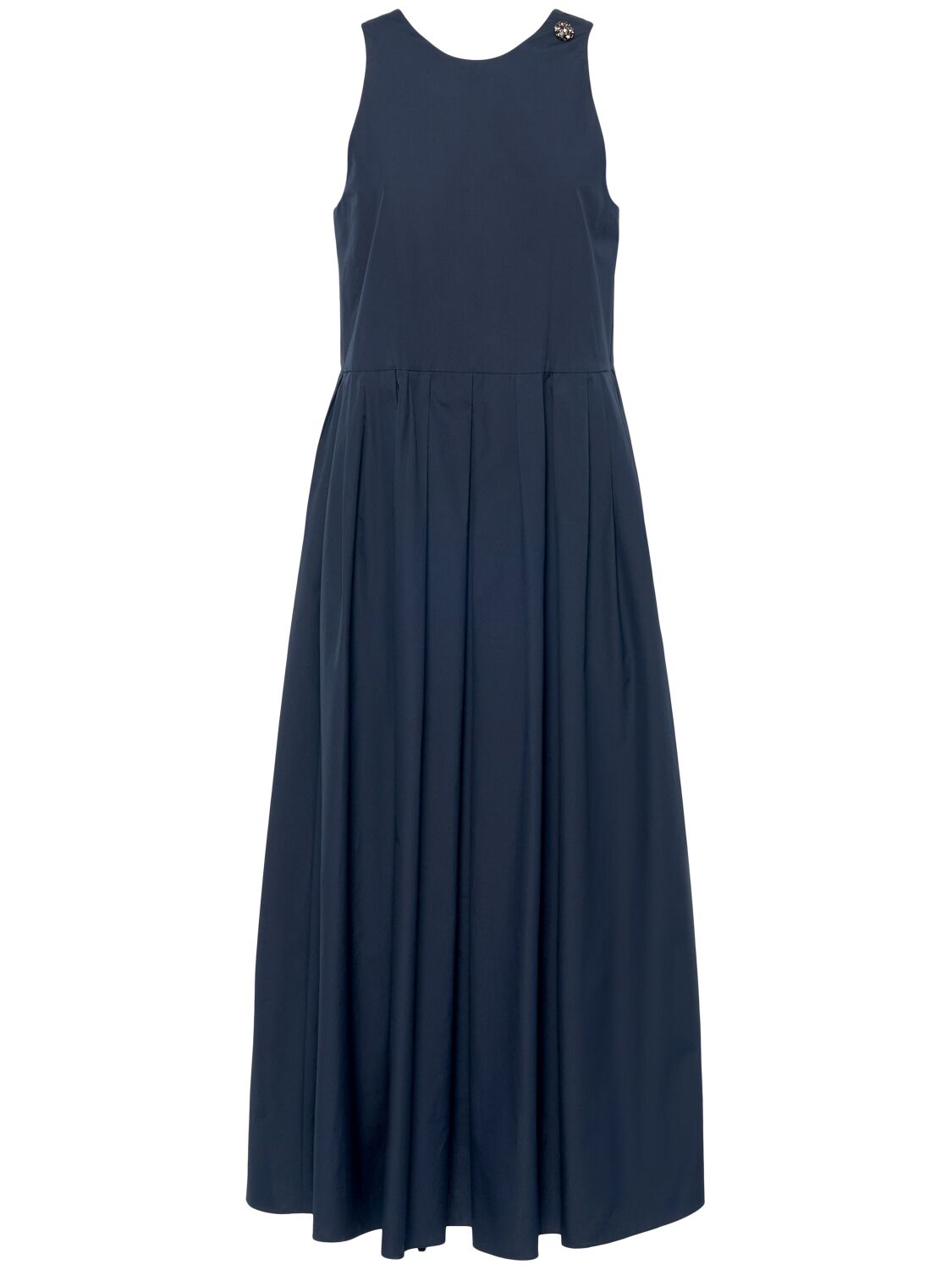 'S MAX MARA Ussita Poplin Long Dress