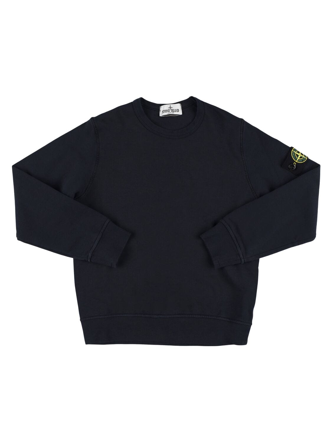 Cotton Jersey Crewneck Sweatshirt