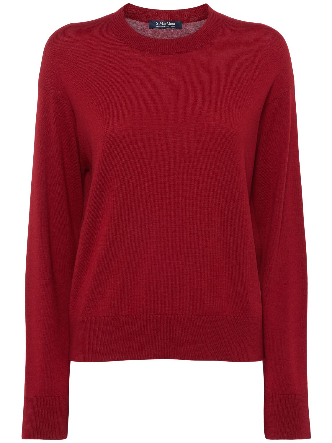 's Max Mara Eco Knit Sweater W/ Patches