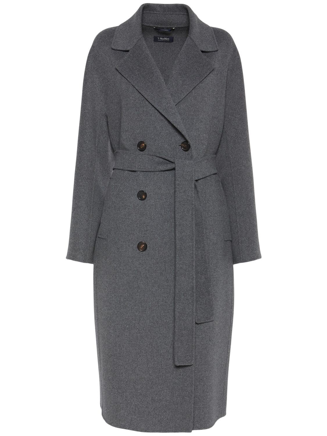 'S MAX MARA Paul Wool Double Breasted Long Coat