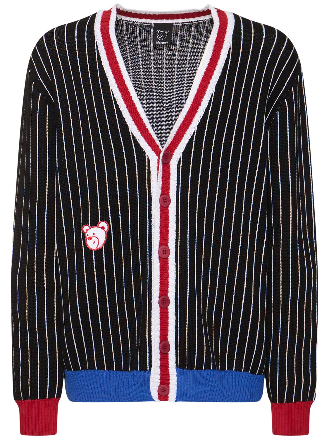 Unisex Striped Cotton Cardigan