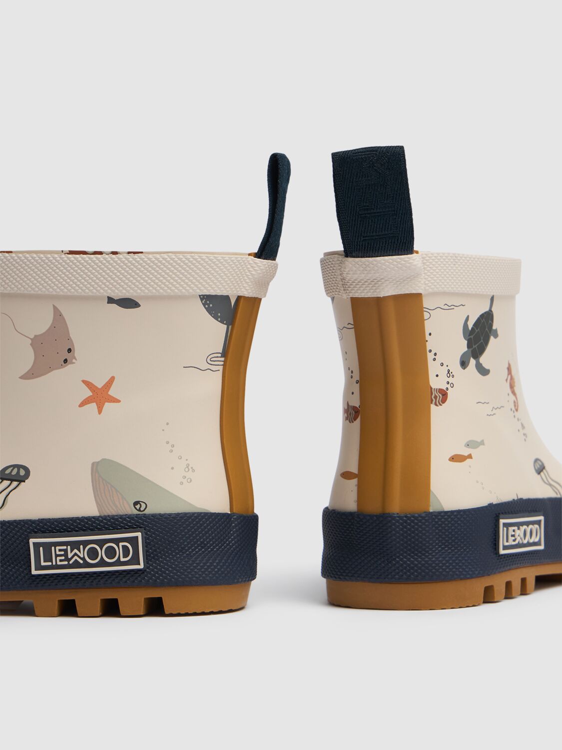 LIEWOOD SEA PRINTED RUBBER RAINBOOTS 