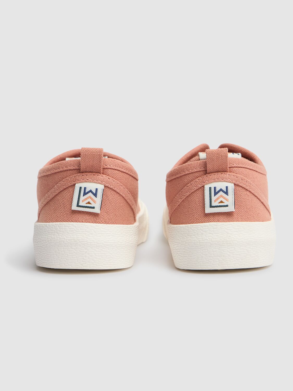 Liewood Handmade Cotton Canvas Slip-on Sneakers In Pink