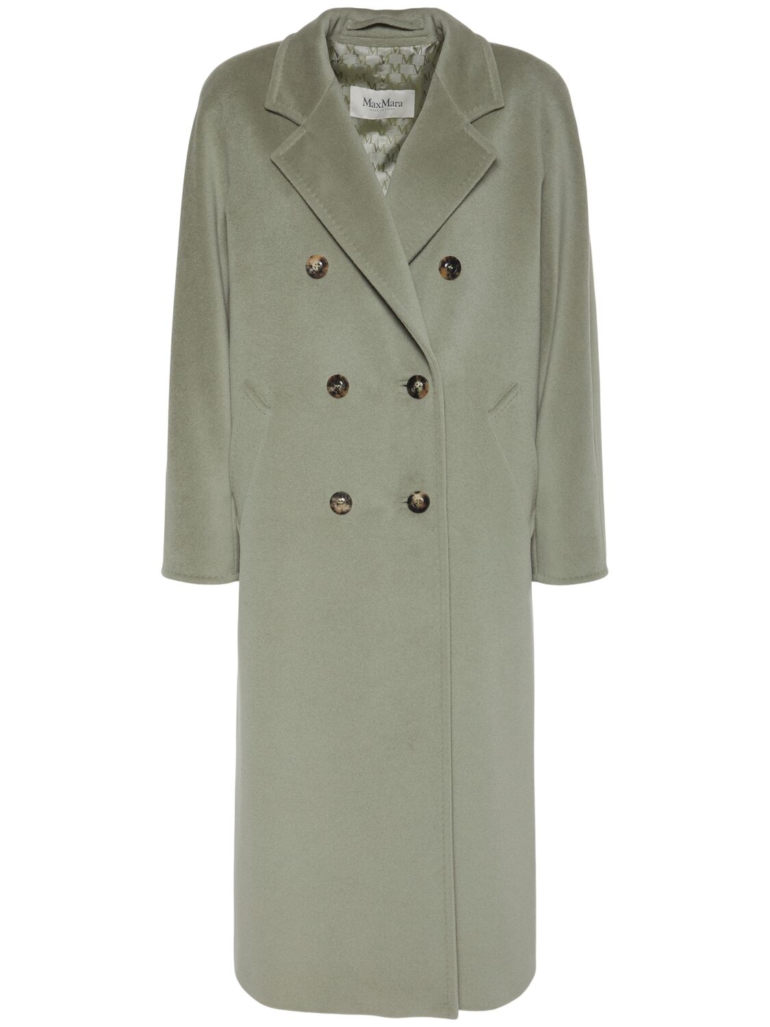 Max Mara Madame Wool Blend Double Breast Coat