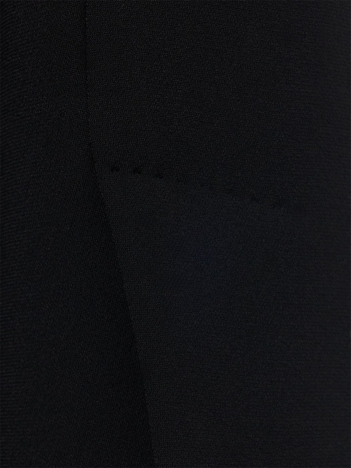 Max Mara Tailored Suit With Long Sleeves And Notched Lapel In Black