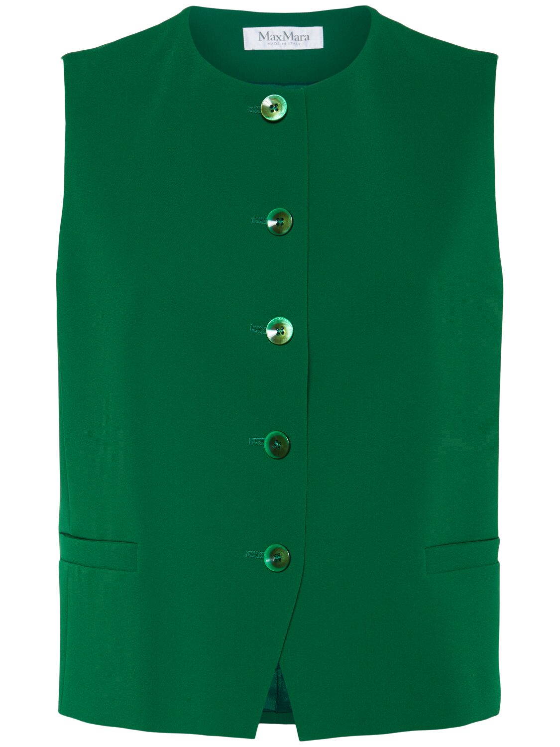 MAX MARA Denver Triacetate Blend Cady Vest