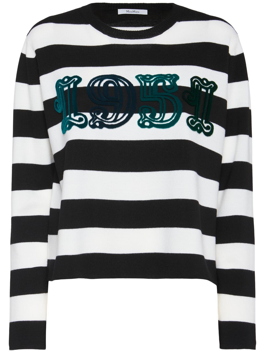 Pull-over Col Rond En Laine Viterbo - MAX MARA - Modalova