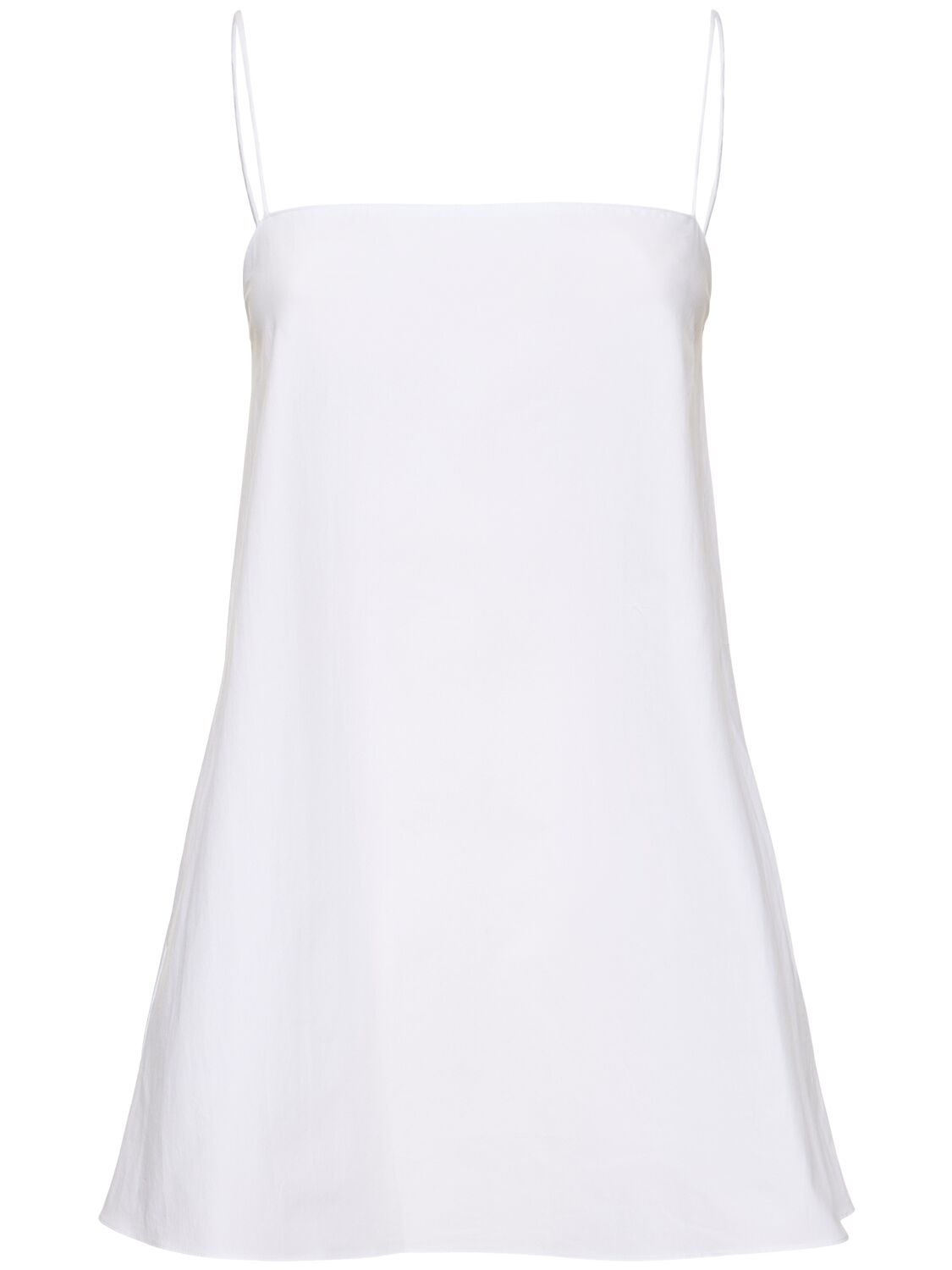 Square Neck Cotton Cami Mini Dress