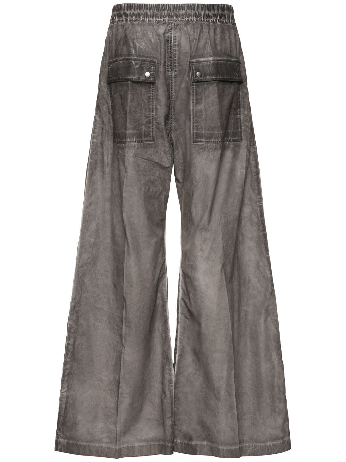 Rick Owens Drkshdw Gray Hollywood Geth Belas Trousers In Darkdust