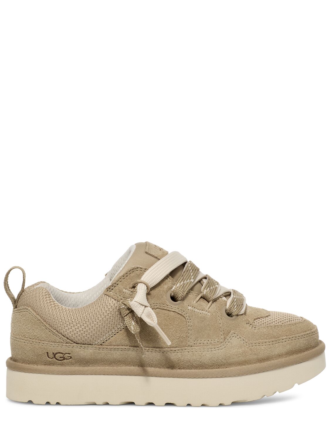 Ugg Lo Lowmel Womens Trainers In Mustard Seed