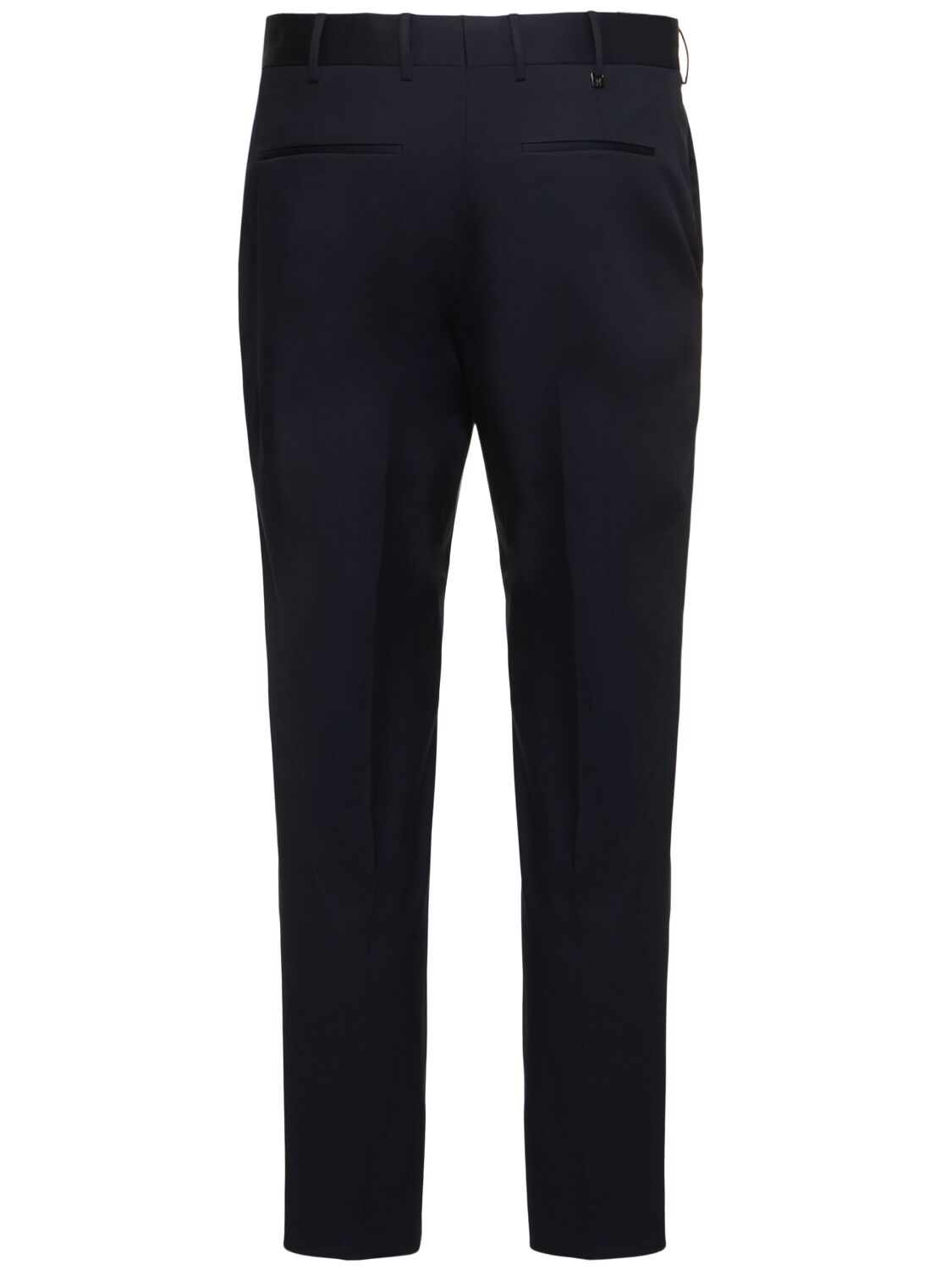 Pt Torino Rebel Stretch Cotton Twill Pants In Blue