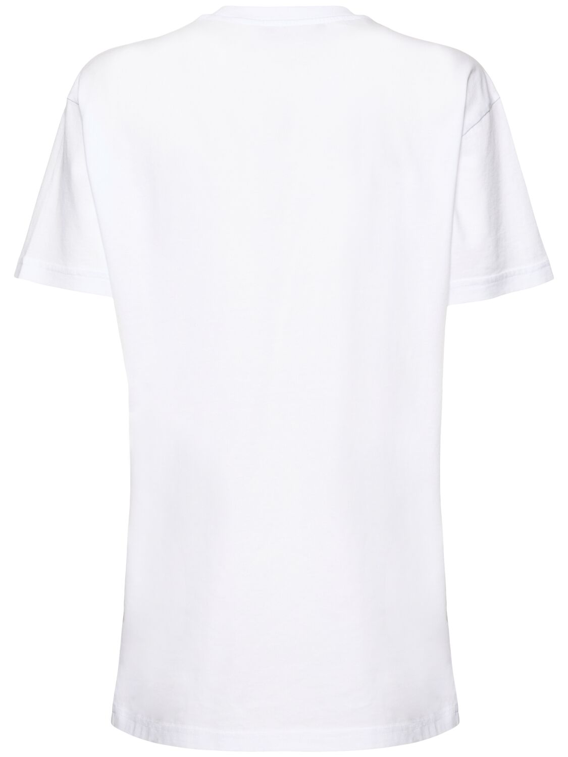 Vivienne Westwood Orb-embroidered Organic Cotton T-shirt In White