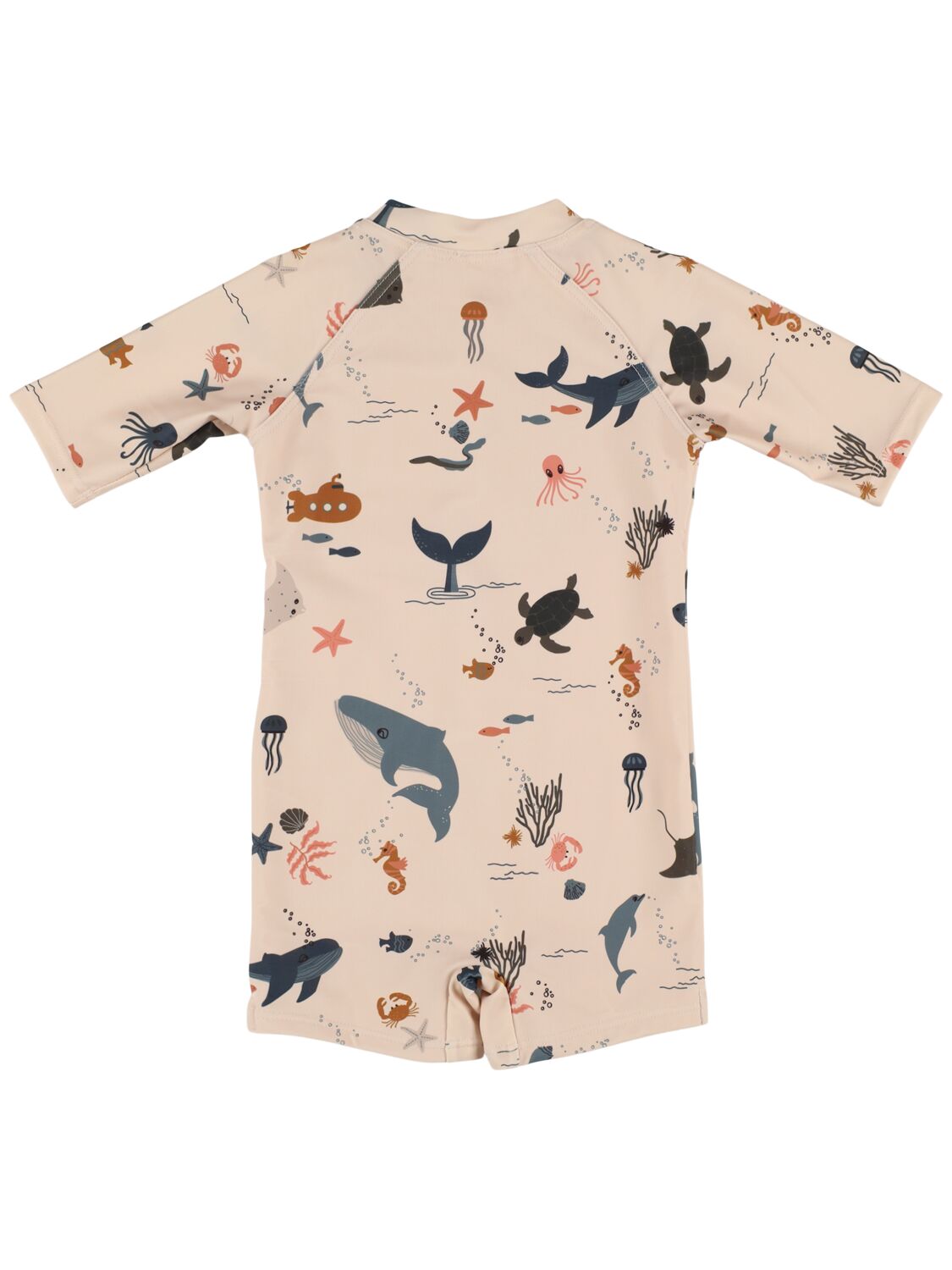 LIEWOOD SEA PRINT RECYCLED POLY SWIM JUMPSUIT 