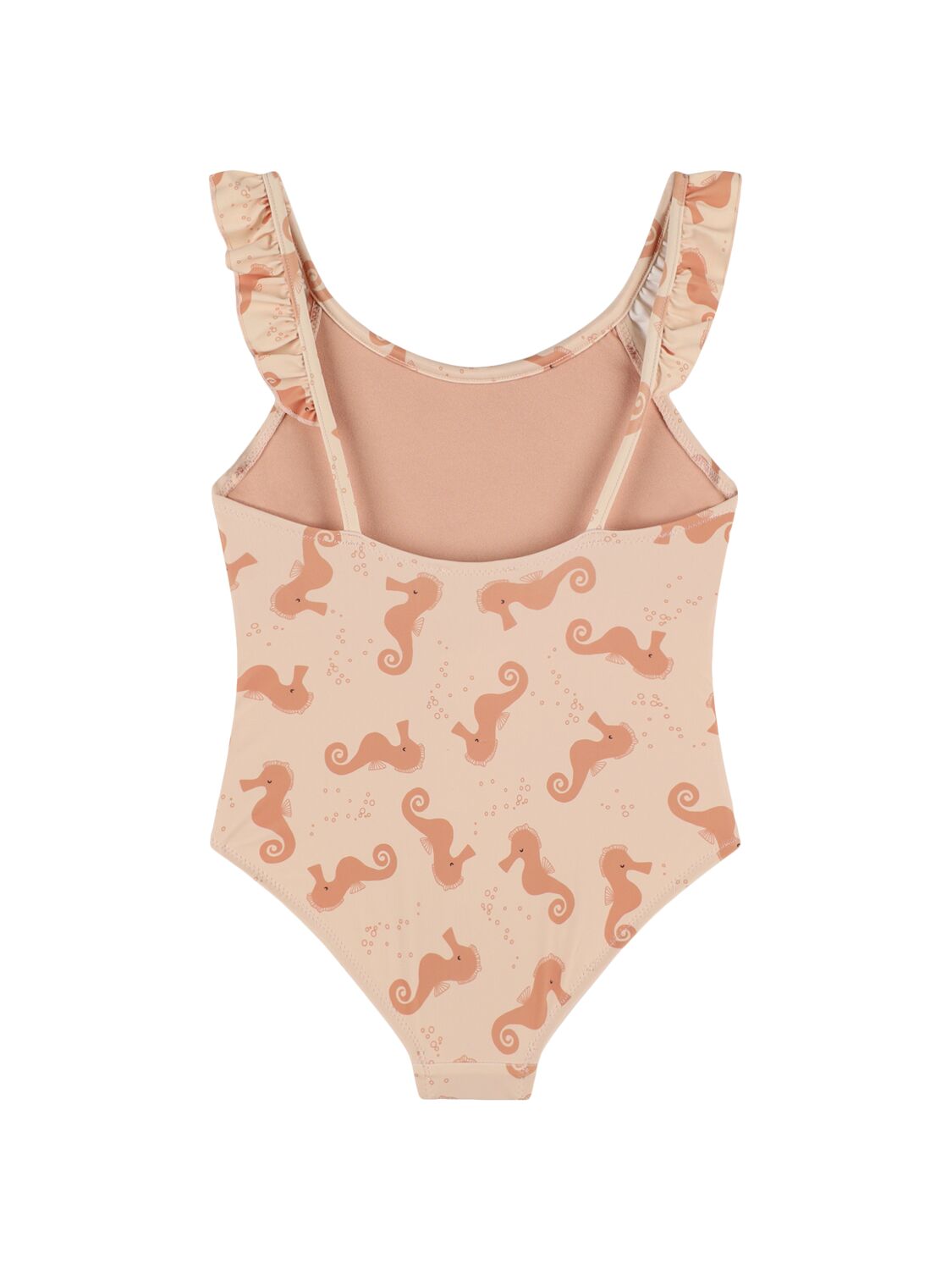 Shop Liewood Printed Nylon One Piece Swimsuit In Pink