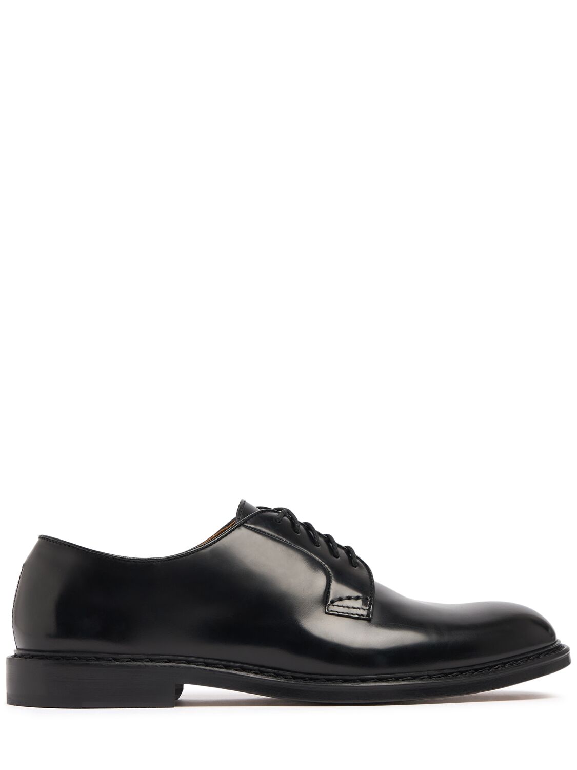 Derby Leather Lace-up Shoes