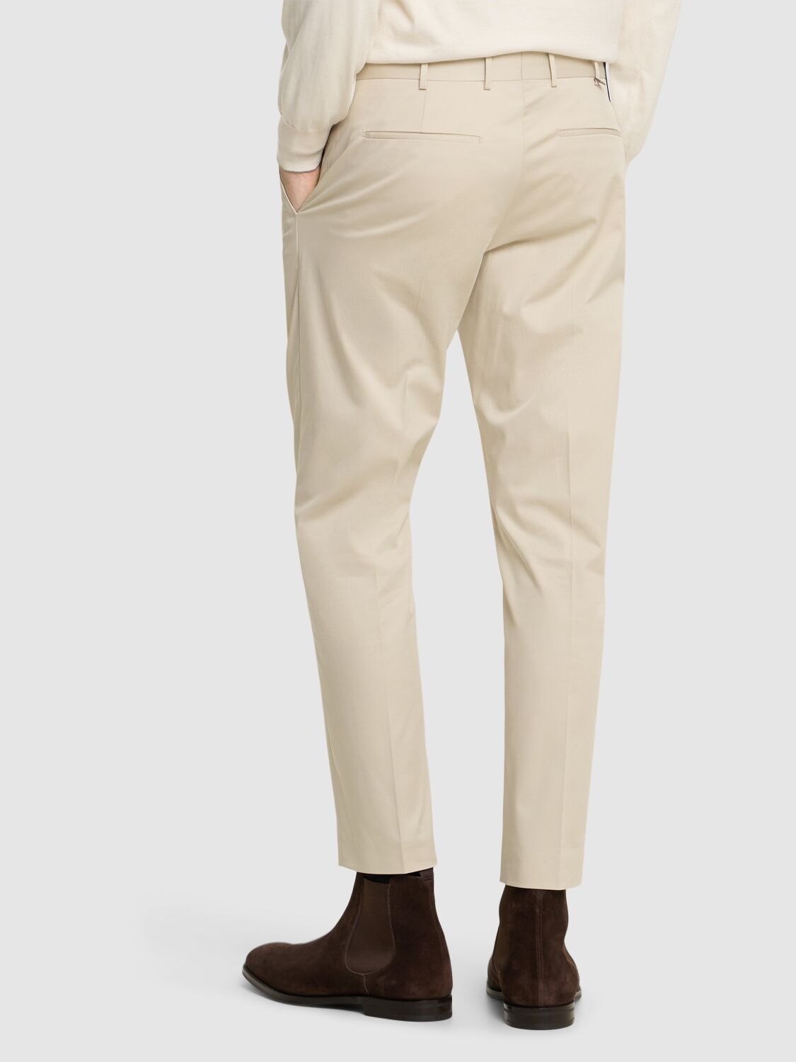 Pt Torino Pants In Beige Freddo