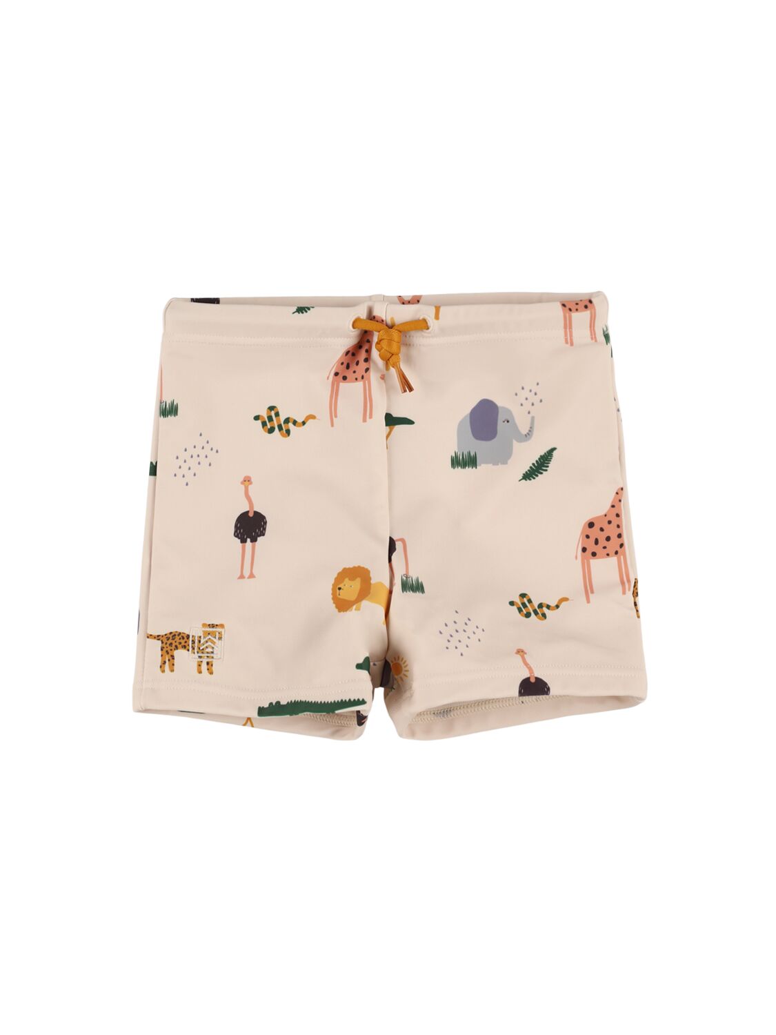 Liewood Striped Poly Swim Shorts In Multicolor