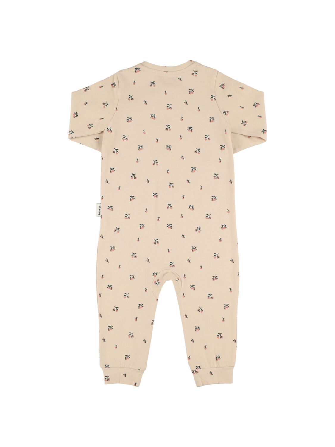 Shop Liewood Printed Cotton Blend Jersey Romper In Multicolor
