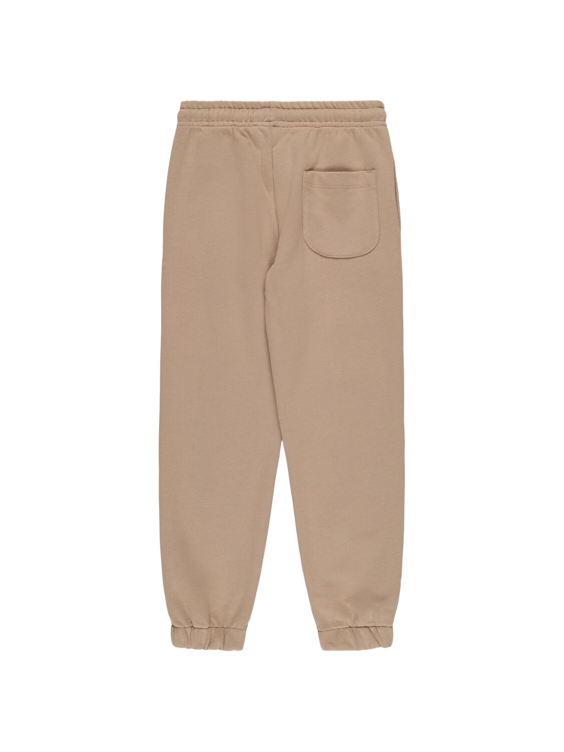 Msgm Cotton Sweatpants In Beige